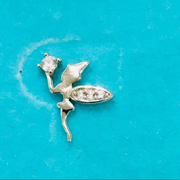 NWT Thinker Fairy In Silver W/ Zirconia - Picture 4 of 4